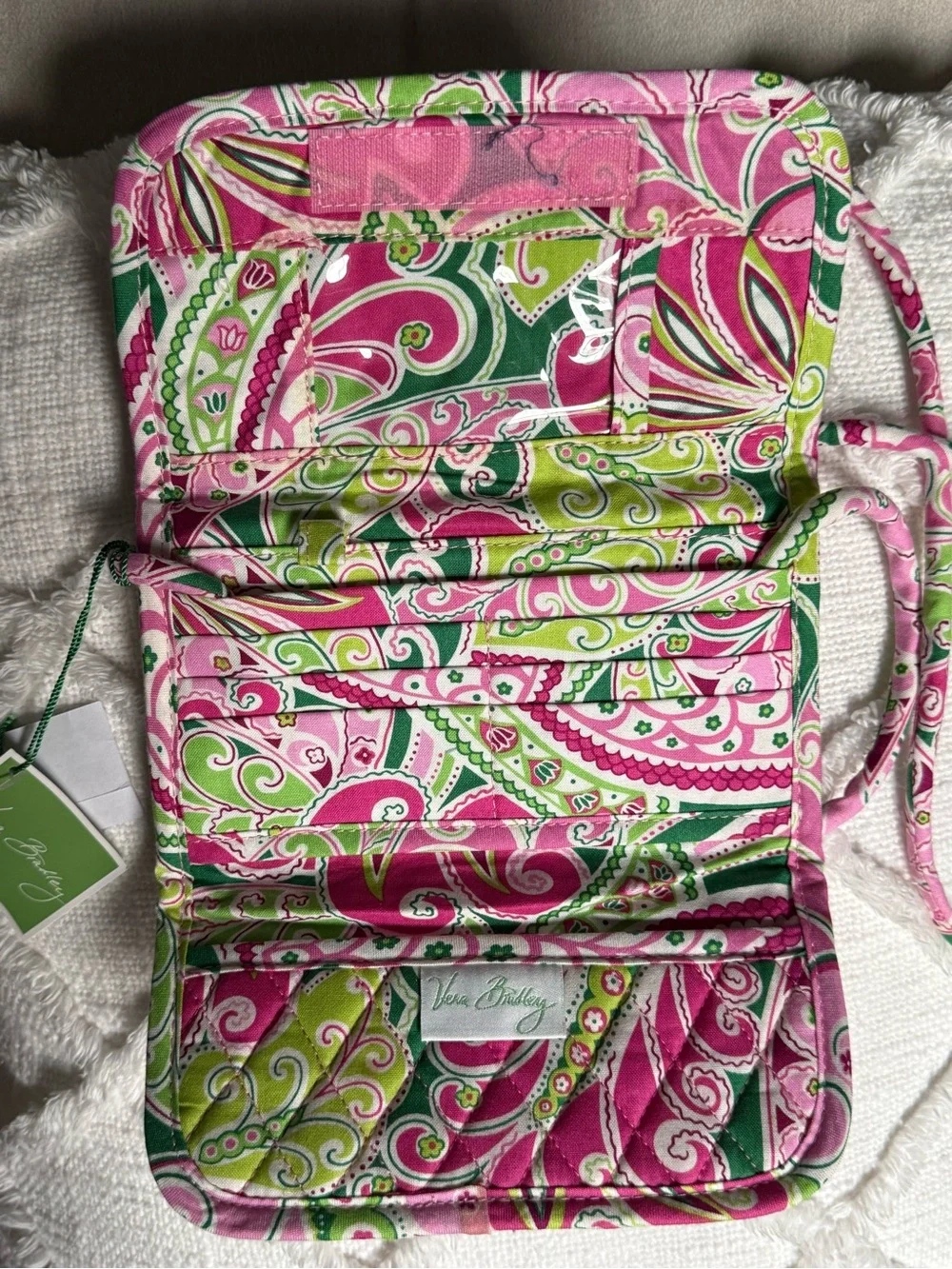 Vera Bradley retired removable pocket